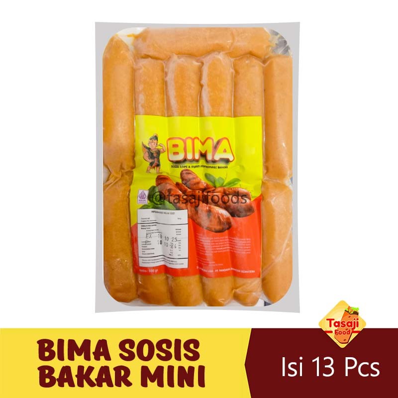 

Bima Sosis Bakar Mini 500 Gram Sosis Sapi dan Ayam Isi 13