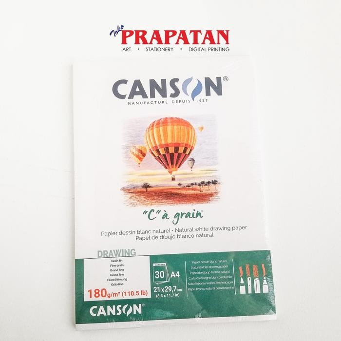 

TERLARIS! Canson Cagrain Sketchbook A4 180gsm Drawing Paper