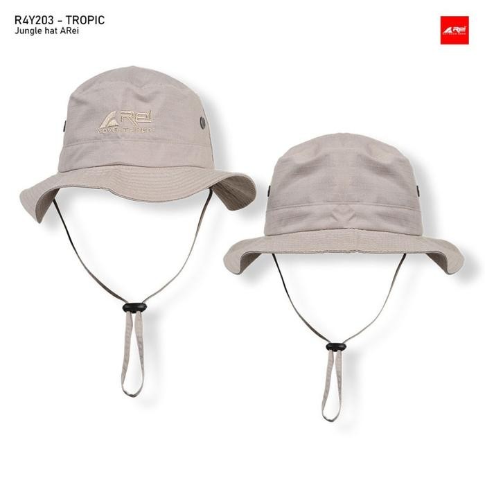 Rei Topi Rimba / Jungle Hat Pria Tropic Arei Outdoorgear - Cream