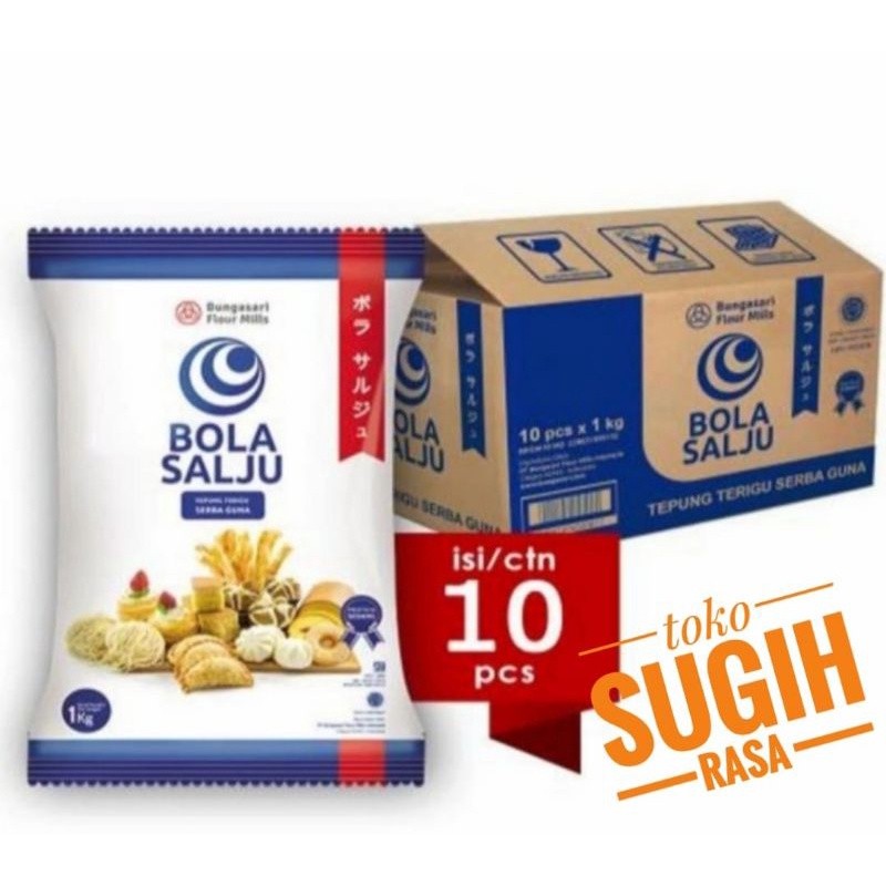 

Tepung Terigu Bola Salju dus (10 × 1kg)