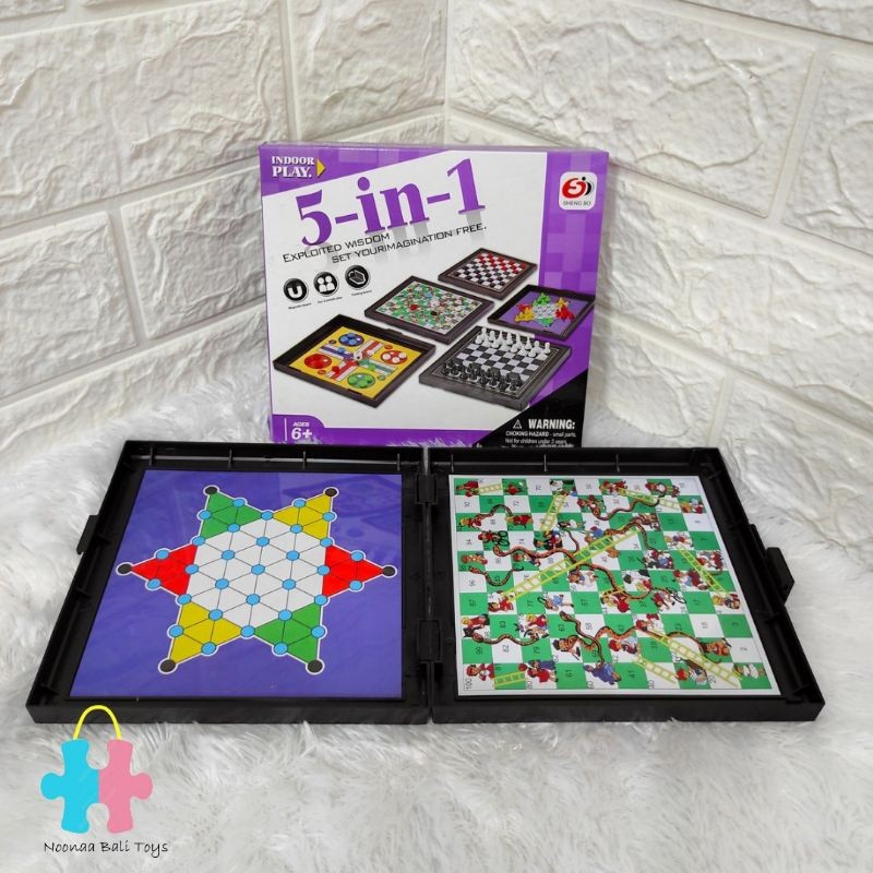 Board Game 5 in 1