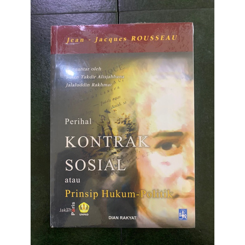 perihal kontrak sosial atau prinsip hukum politik by Jean jacques