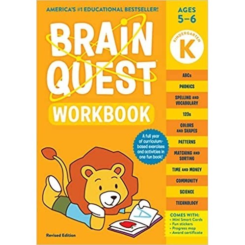 

Brain Quest Workbook: Kindergarten Rev/BQ Workbook: 2nd Grade Rev