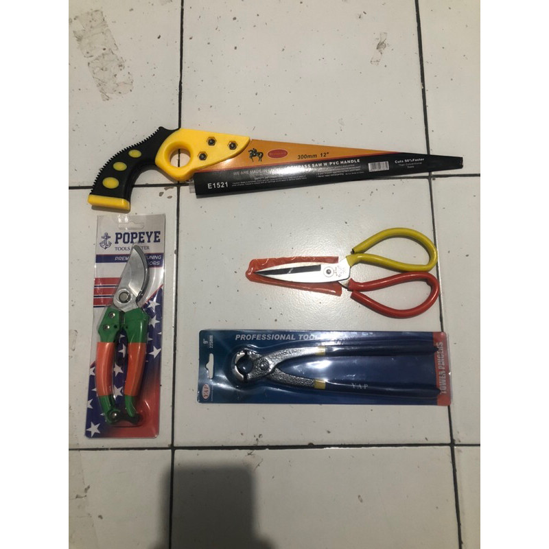 WOW PAKET SET ALAT TANAMAN BONSAI ( 4 PCS ) / PERLENGKAPAN ALAT BONSAI SET