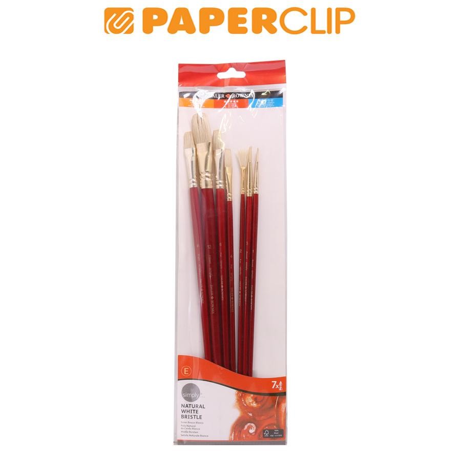 

KUAS LUKIS SIMPLY DALER ROWNEY 216940700 BRISTLE LH SET 7