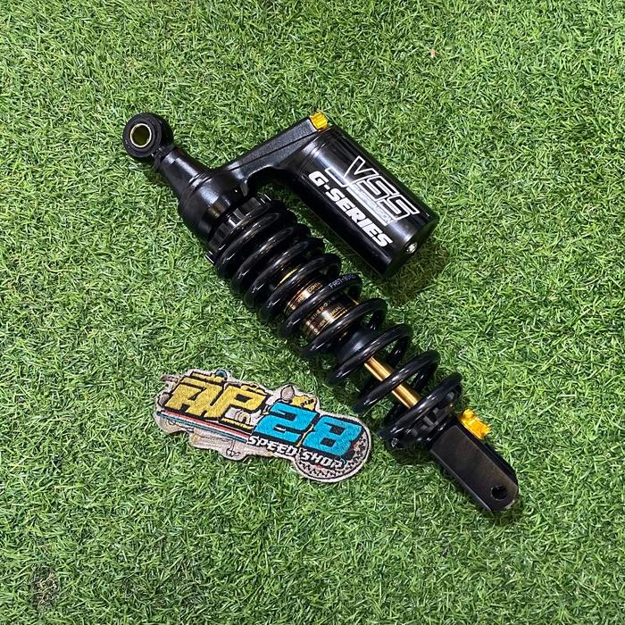 SHOCKBREAKER TABUNG ATAS COPY YSS G-SPORT MATIC SINGLE SHOCK - BLACK AS GOLD, G-SERIES 310MM