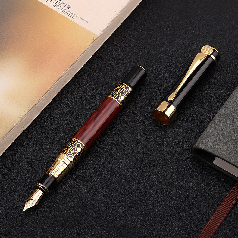 

Custom Personalized Engraving Pen Fountain Ink Luxury Premium Elegant S ool Supplies Stationary Tea er Gift Creative Writing