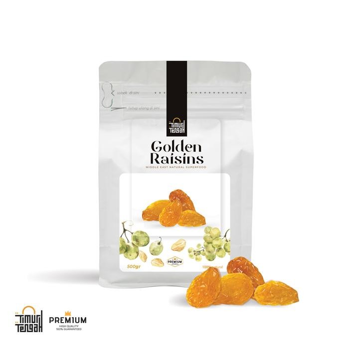 

Kismis Golden Raisins Premium Timur Tengah Original High Quality