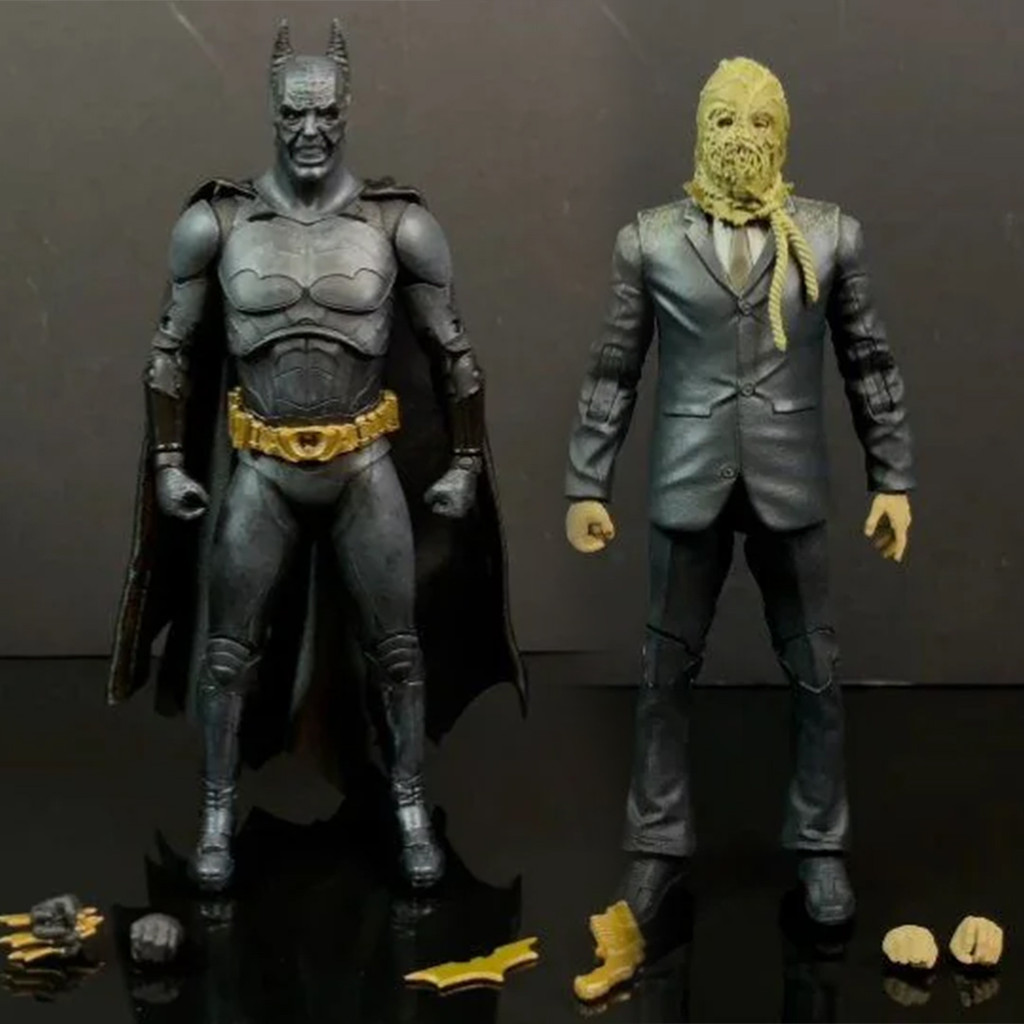 McFarlane Toys Scarecrow Batman Begins Dark The Flash 18cm Action Figure Gold Label DC Multiverse Mo