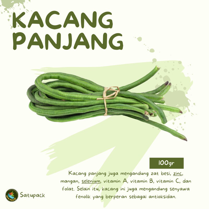

KACANG PANJANG - 100gr