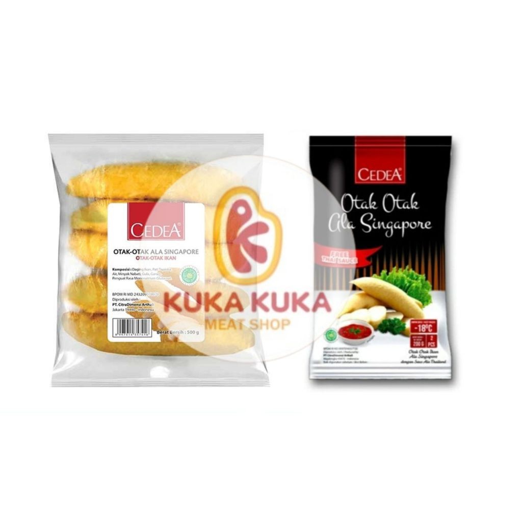 

Cedea Otak Otak Singapur Premium Frozen Food