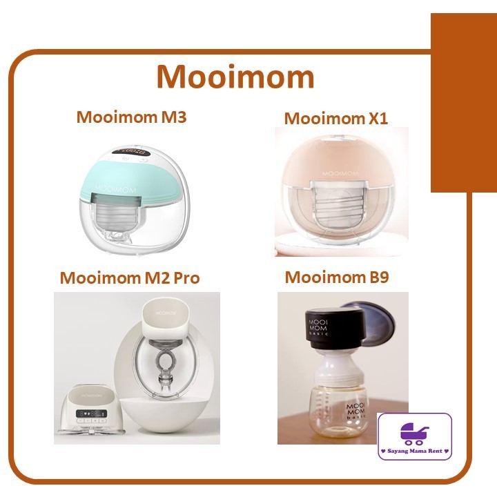 Sewa POMPA ASI MOOIMOM M3 / Sewa MOOIMOM X1 / Sewa MOOIMOM M2 PRO / Sewa MOOIMOM B9 No Deposit