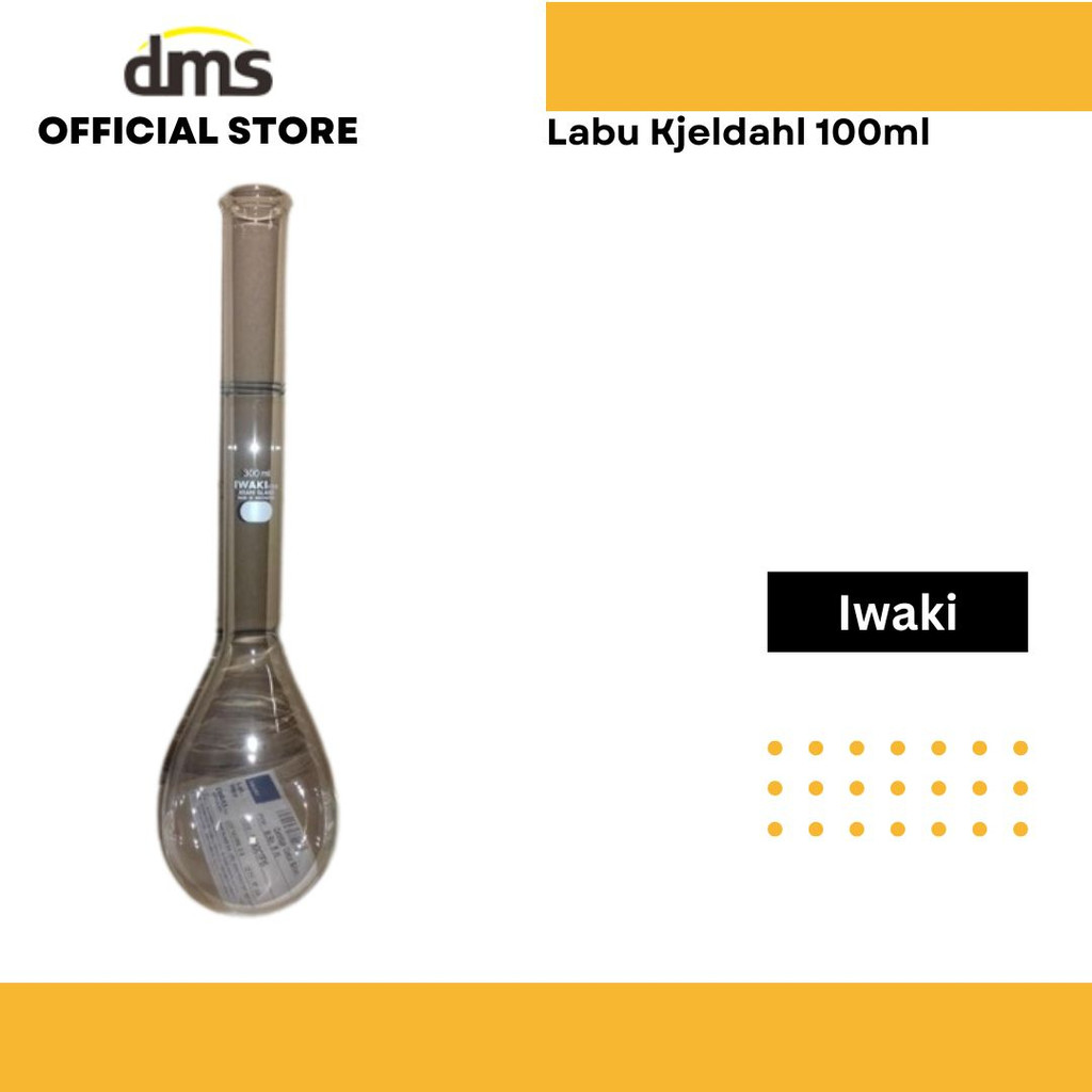 Labu Kjeldahl 100ml Brand Iwaki