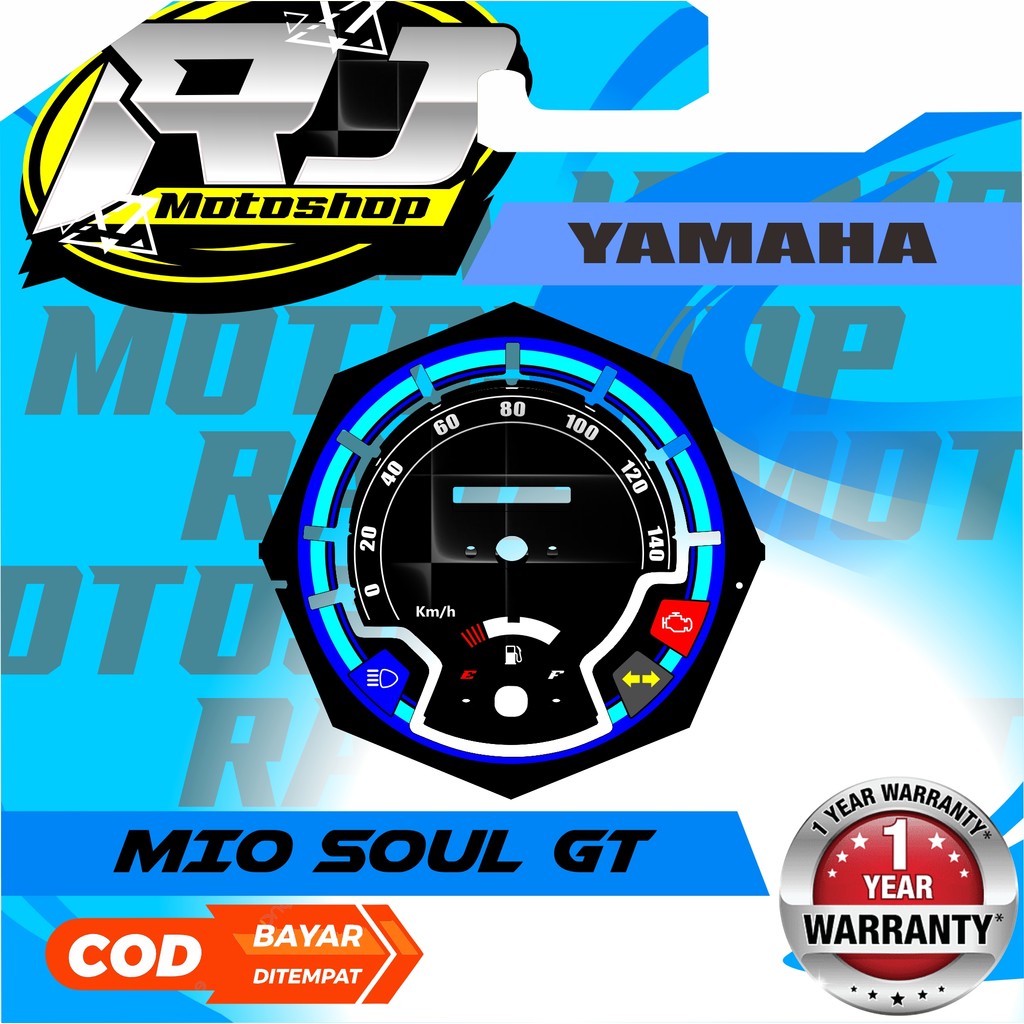 PANEL CUSTOM SPEEDOMETER MIO SOUL GT