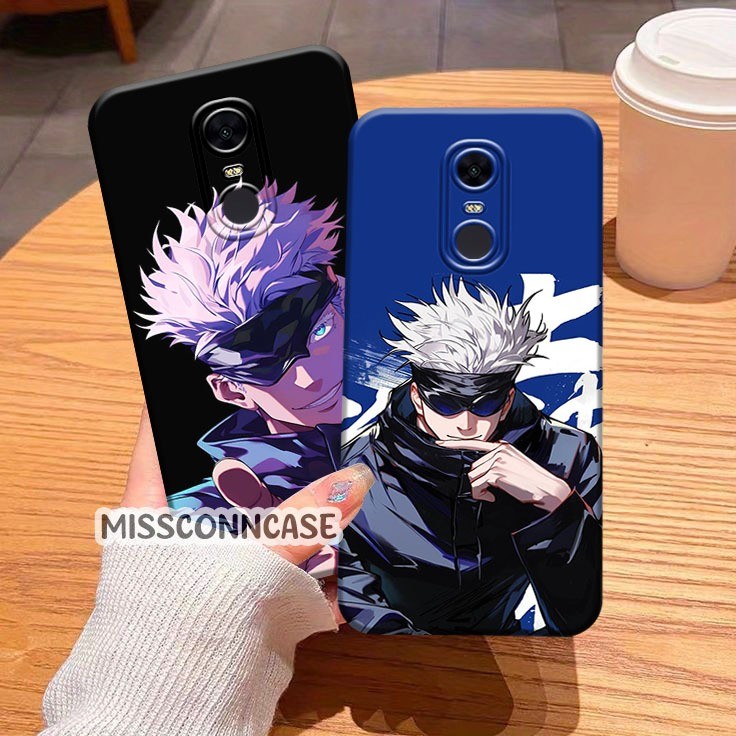 Casing Softcase Redmi 5 Plus Note 5 Note 5A Note 5 Pro Redmi 5A Motif Anime Jujutsu Kaisen - Casing 