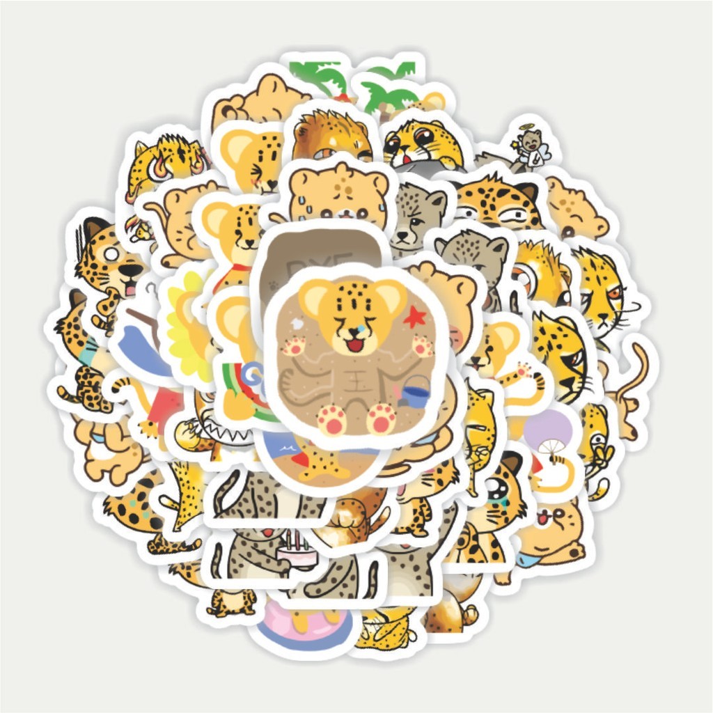 

Sticker Pack Stiker Cheetah [Citah/Kucing Besar] | Sticker TUMBLR | Stiker LAPTOP KOPER HELM