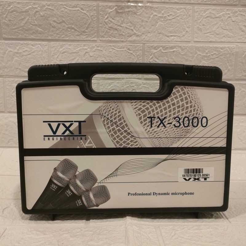 VXT TX-3000 TX3000 dynamic microphone isi 3pcs