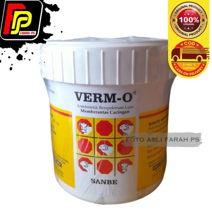 VERM O 42 Bolus  - Obat cacing sapi/ kambing/ ternak dari SANBE - VERM-O bolus Obat Cacing Sapi Kuda