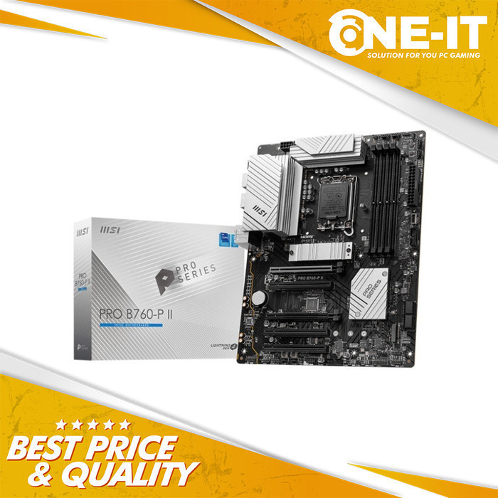 MOTHERBOARD MSI PRO B760-P II DDR5 INTEL B760 LGA1700