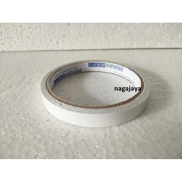 

Double tape 12mm perekat dua sisi double tape putih tape 12mm aksesoris aquarium