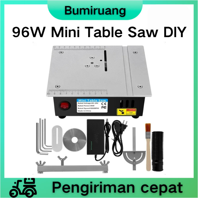 New BUMIRUANG  Meja Multifungsi Mini Saw Gergaji Desktop Listrik Rumah Tangga Kecil Alat Pemotong DI
