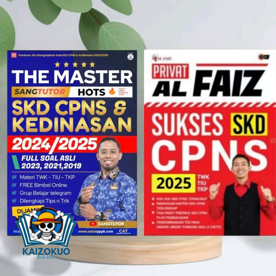NEW BUKU AL FAIZ CPNS 2025 DAN KEDINASAN 2025 CETAKAN KE 1 SKD HOTS | BUKU THE MASTER SANG TUTOR CPN