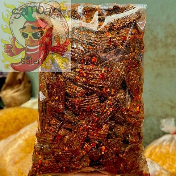 

SambaL Galery SEBLAK SEBRING KERUPUK JENGKOL KEMASAN 500gr PEDAS GURIH