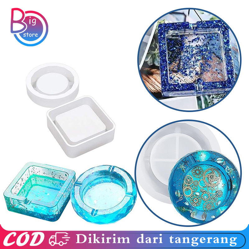 

Cetakan Resin Asbak Silicone Ashtray Mold Cetakan Asbak Epoxy Resin