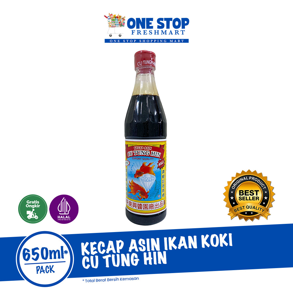 

KECAP ASIN IKAN KOKI CU TUNG HIN 650ML
