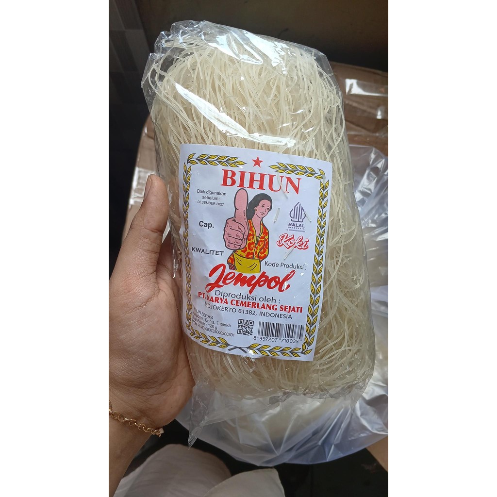 

BIHUN BERAS 125 GR - CAP JEMPOL