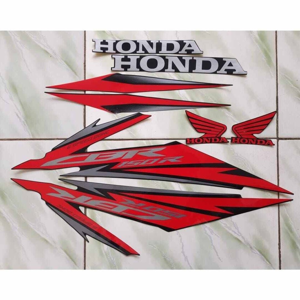 Striping Ori body Honda CBR 150R new Facelift 2017 2018 stiker bawaan original bodi honda cbr new cb