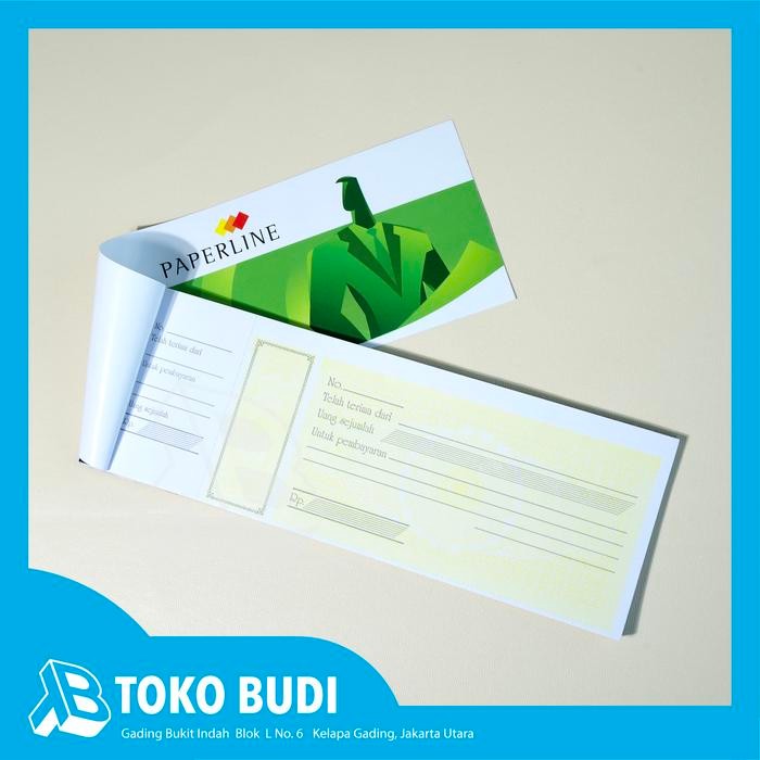 

buku Kwitansi / Kuitansi Paperline/besar - kecil - besar