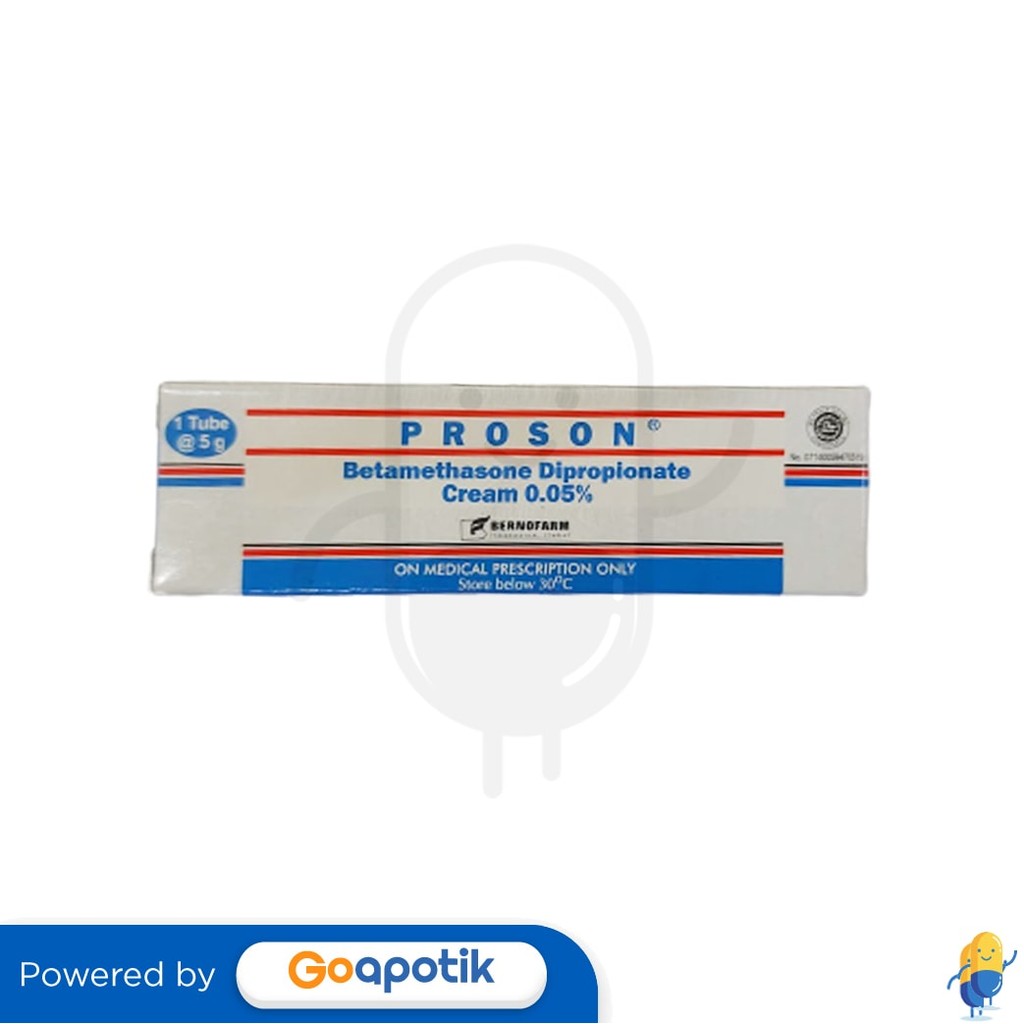 Proson 0.05% Cream 5 Gram Tube