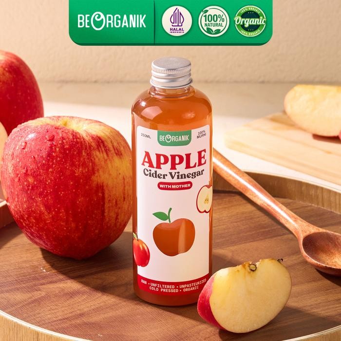 

Terjangkau -[NEW] Beorganik All Variant Apple Cider Vinegar / Pineapple / Dragonfruit With The Mother | Cuka Apel / Cuka Naga / Cuka Nanas 100% Halal Organik - Apple 250 ml