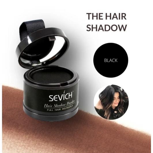 Sevich Hair Shadow Powder Bedak Rambut Tipis - Black MBS