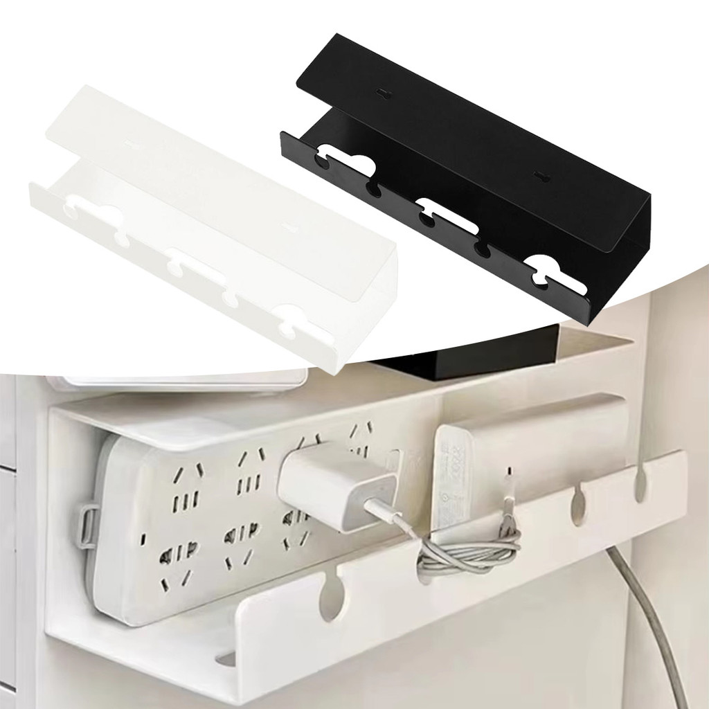 cable management tray under desk storage / Rak Gantungan Bawah Meja Under Desk Metal Cable Tray Orga