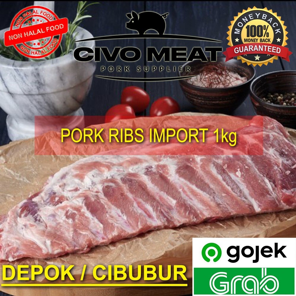 

Pork Ribs / Iga Babi Import - 1kg