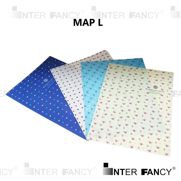 

Map L Map Plastik Map Dokumen model Fancy. tipe CX A135. Map yang simpel untuk menyimpan dokumen, bahan plastik kokoh lentur tidak kaku. Mampu menyimpan lebih dari 50 lembar dokumen. Ukuran A4