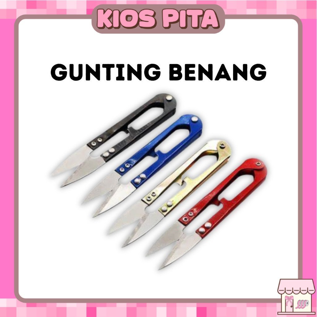 

Gunting Cekris Buang Benang Kangyong Warna Warni