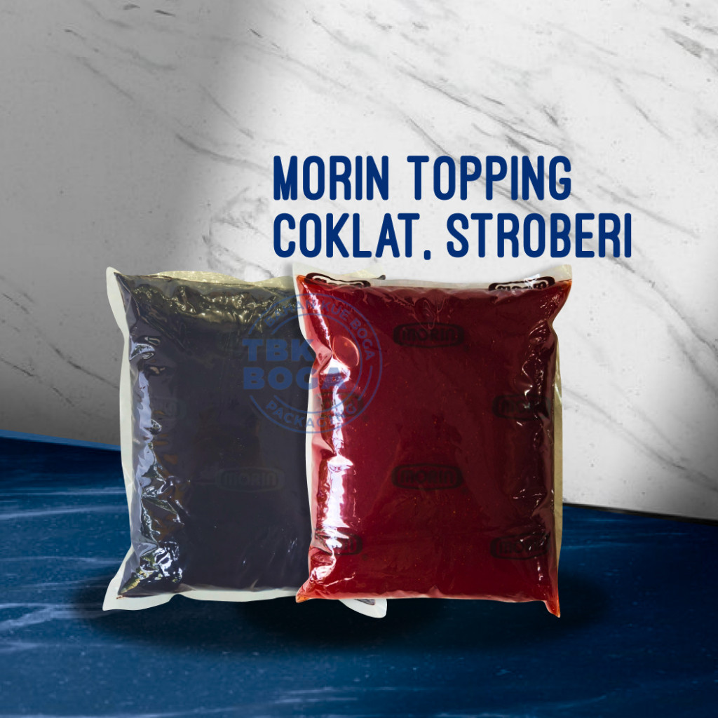 

Morin Topping 2 Kg ( Coklat, Strawberry, Caramel ) Cokelat Stroberi Karamel Saus Selai