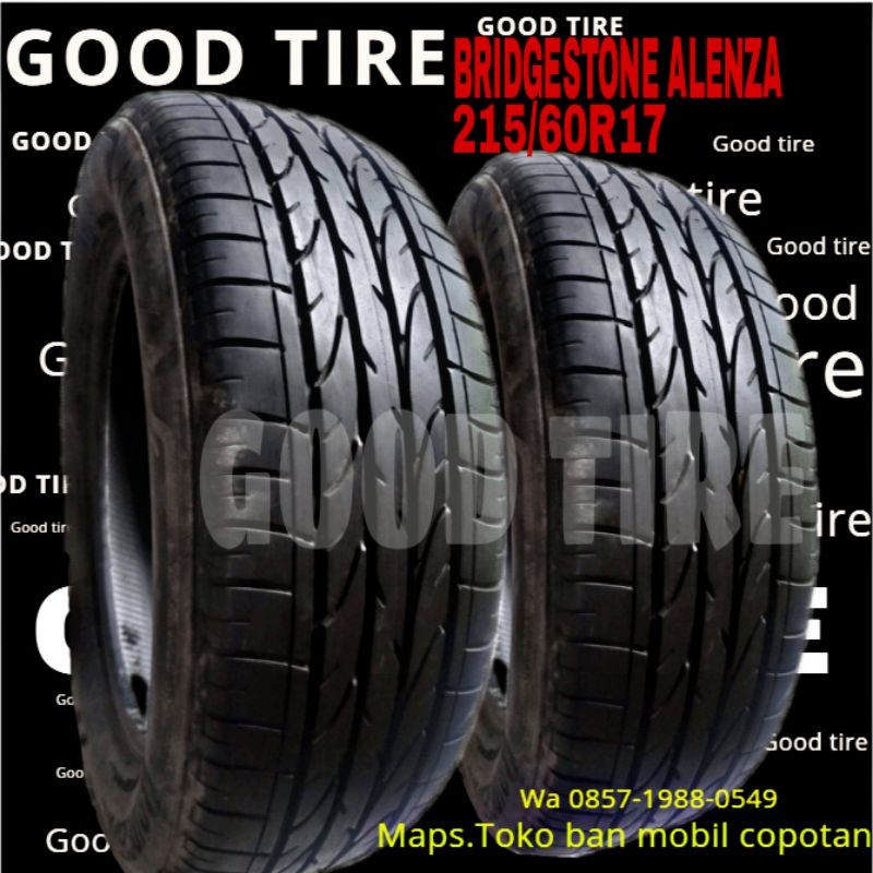 PROMO BRIDGESTONE ALENZA 215-60-17 R17 RING 17 COPOTAN SEKEN SECOND BEKAS NEW TERIOS  RUSH OUTLANDER