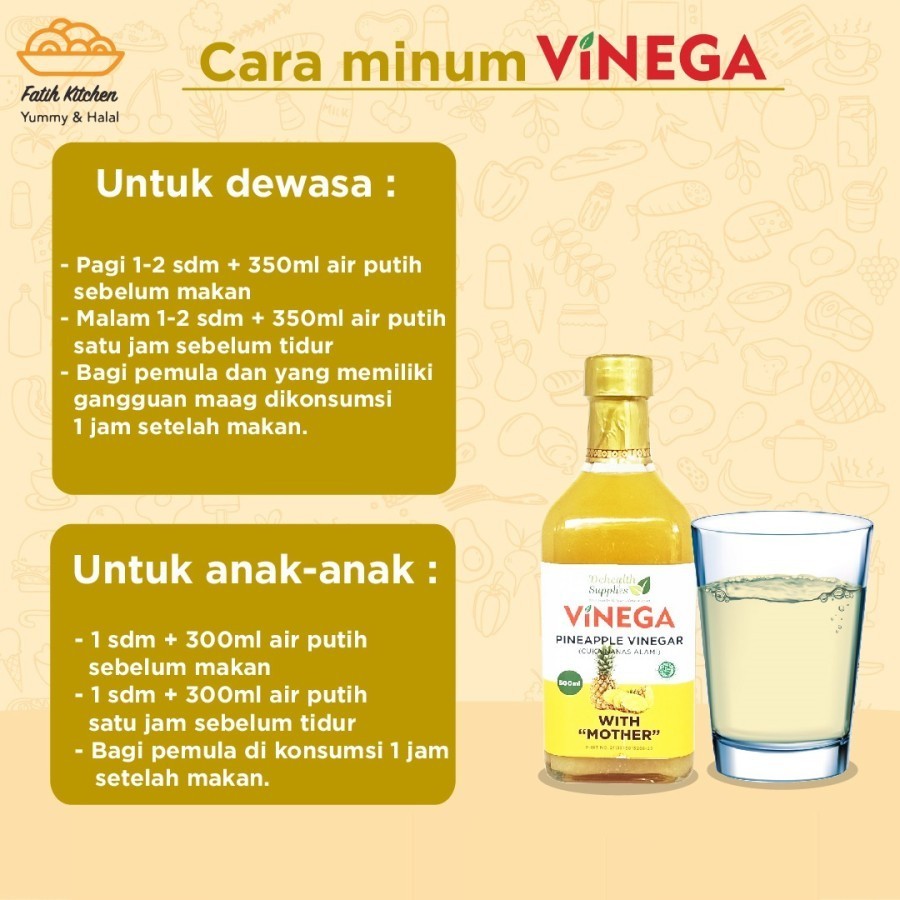 

JAMIN MURAH !!!Finega DeHealth Apple Vinegar/ Cuka Apel Alami - Botol Plastik 500 ml(BISA LANGSUNG ORDER)