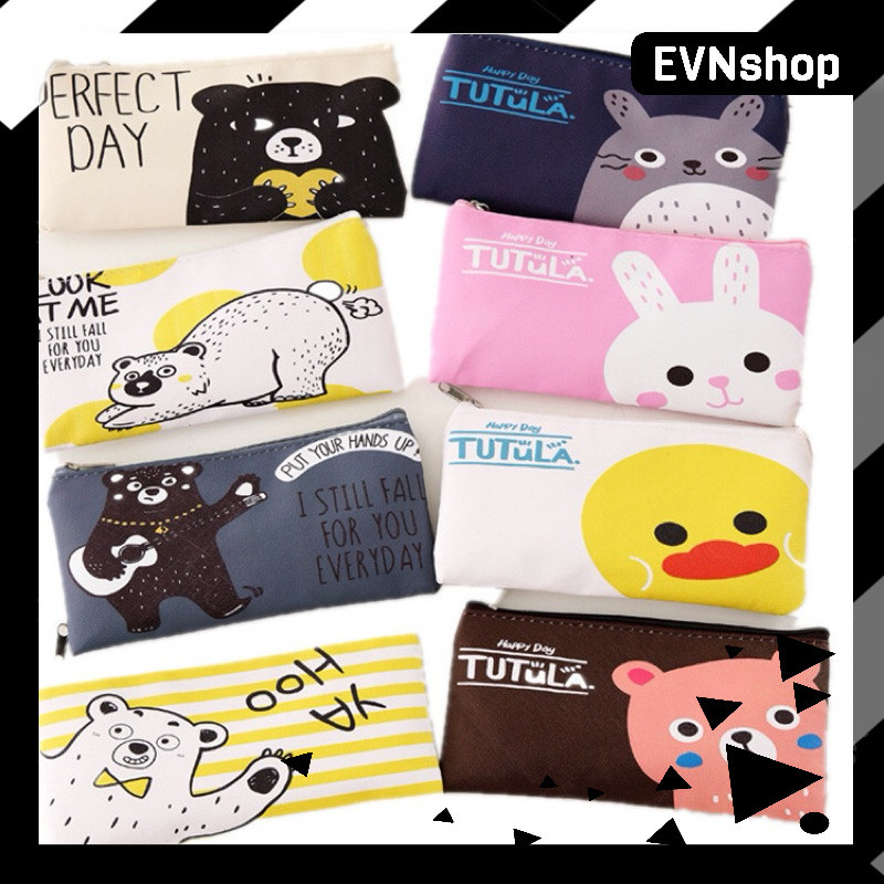 

Tempat Pensil FUN Printing 8 Design Pencil Case / Tempat Kosmetik Import