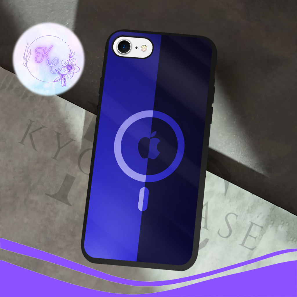 |GG12| KYON CASE IPHONE 7 8 SE2020 SE2022 GLOSSY KILAU EFEK KACA | BAHAN CASING SOFTCASE & HARDCASE 