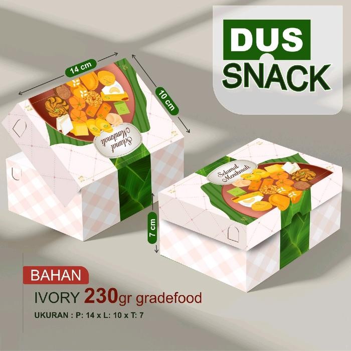 

Terbaru DUS SNACK (M) ISI 30 pcs | BAHAN IVORY 230 GSM | DUS MAKANAN | BOX SNACK Kulit PU Paper - DUS JAJANAN PASAR, ISI 30 pcs Terlaris Tbk