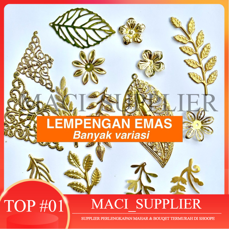 MACISUPPLIER LEMPENGAN EMAS BAHAN MAHAR LEMPENG GOLD PLAT EMAS