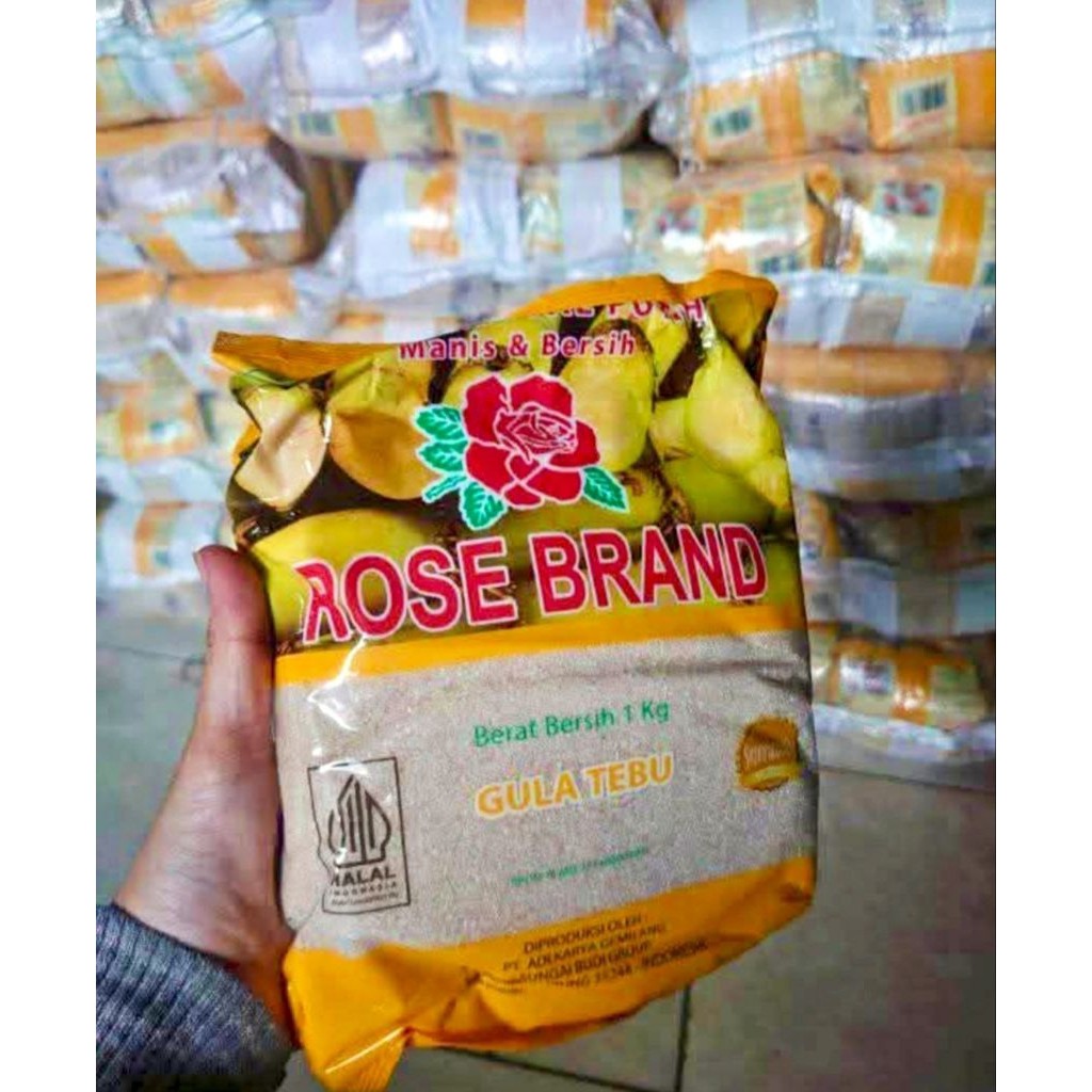 

[LIVE EXTRA] Gula Pasir Rose Brand Kemasan 1kg - Gula Kemasan