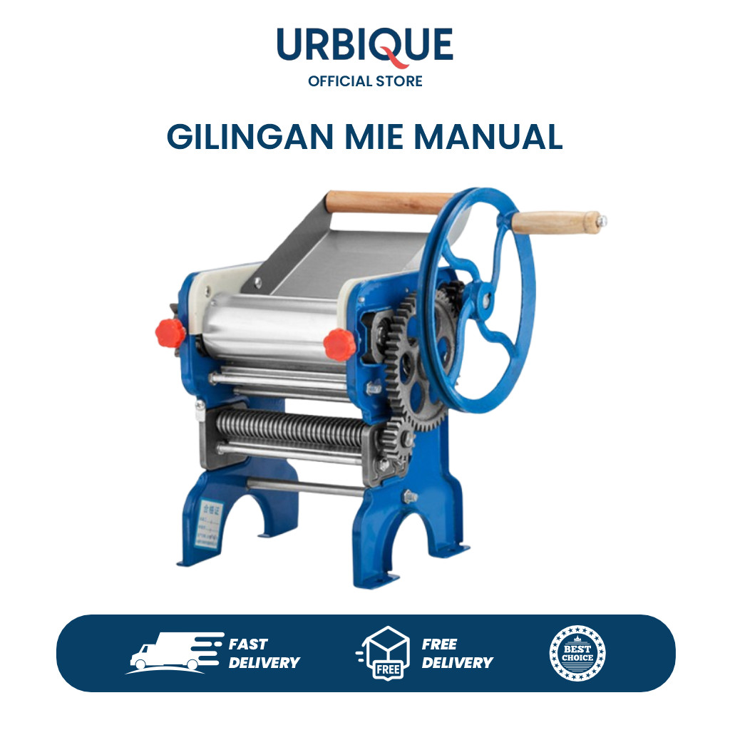 Mesin Cetak Mie Manual – Pembuat Mie Sehat Anti Karat untuk Usaha/Rumah