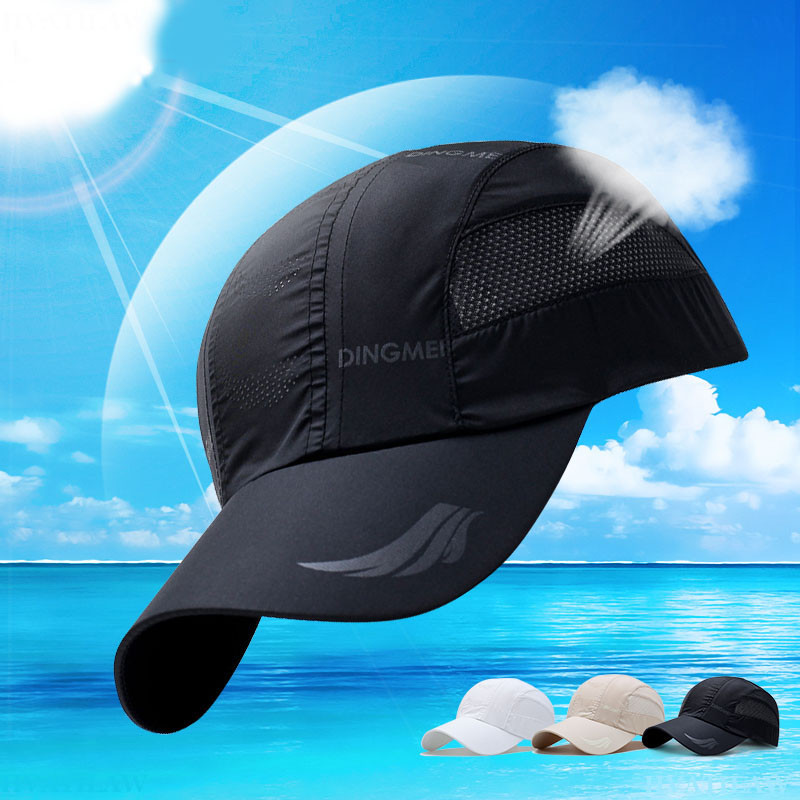 Summer Brand Men Sport Running Sweat Baseball Cap Male Canada Golf Quick Dry Women Kpop Adjustable S