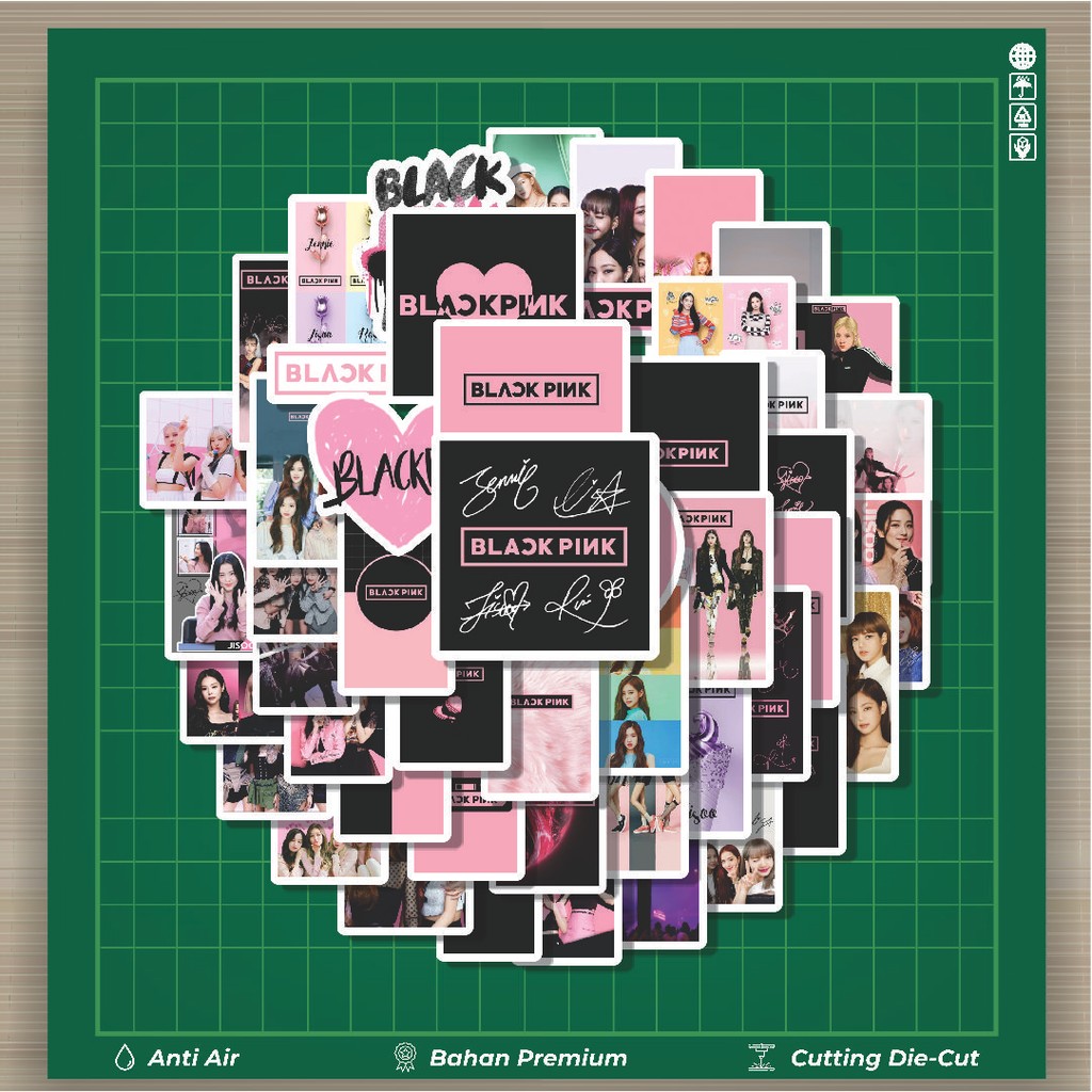

HOT 50 PCS STIKER Stiker BlackPink Stiker Fashion Cars Decal Dingin Kartu Album Custom Vinyl Anti Air- Sticker Aesthetic Buku Journal Koper Casing HP Tablet Laptop Helm Motor Botol Minum